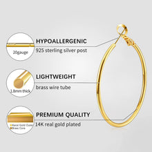 Load image into Gallery viewer, Ngo Creations Thin Hoop Earrings
