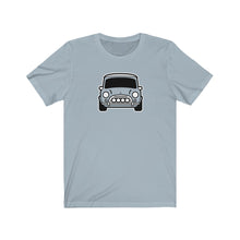 Load image into Gallery viewer, Classic Mini mk1-2 with four fogs front end Tshirt
