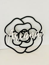 Load image into Gallery viewer, Personalized Camellia Name Sign
