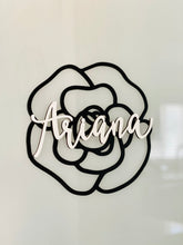 Load image into Gallery viewer, Personalized Camellia Name Sign
