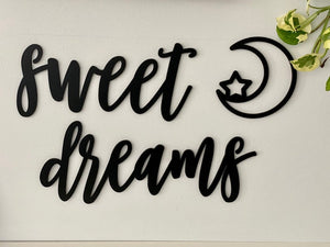 Sweet Dreams Wall Sign