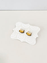 Load image into Gallery viewer, Cat Wood Earrings
