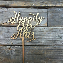 Load image into Gallery viewer, Happily Ever After Cake Topper, 6.5&quot;W
