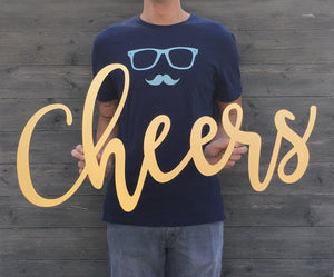Cheers Sign (Version 1)
