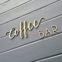 Load image into Gallery viewer, Coffee Bar Sign
