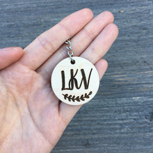 Load image into Gallery viewer, Personalized Monogram Keychain
