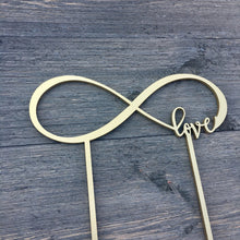 Load image into Gallery viewer, Infinite Love Cake Topper 8&quot;W
