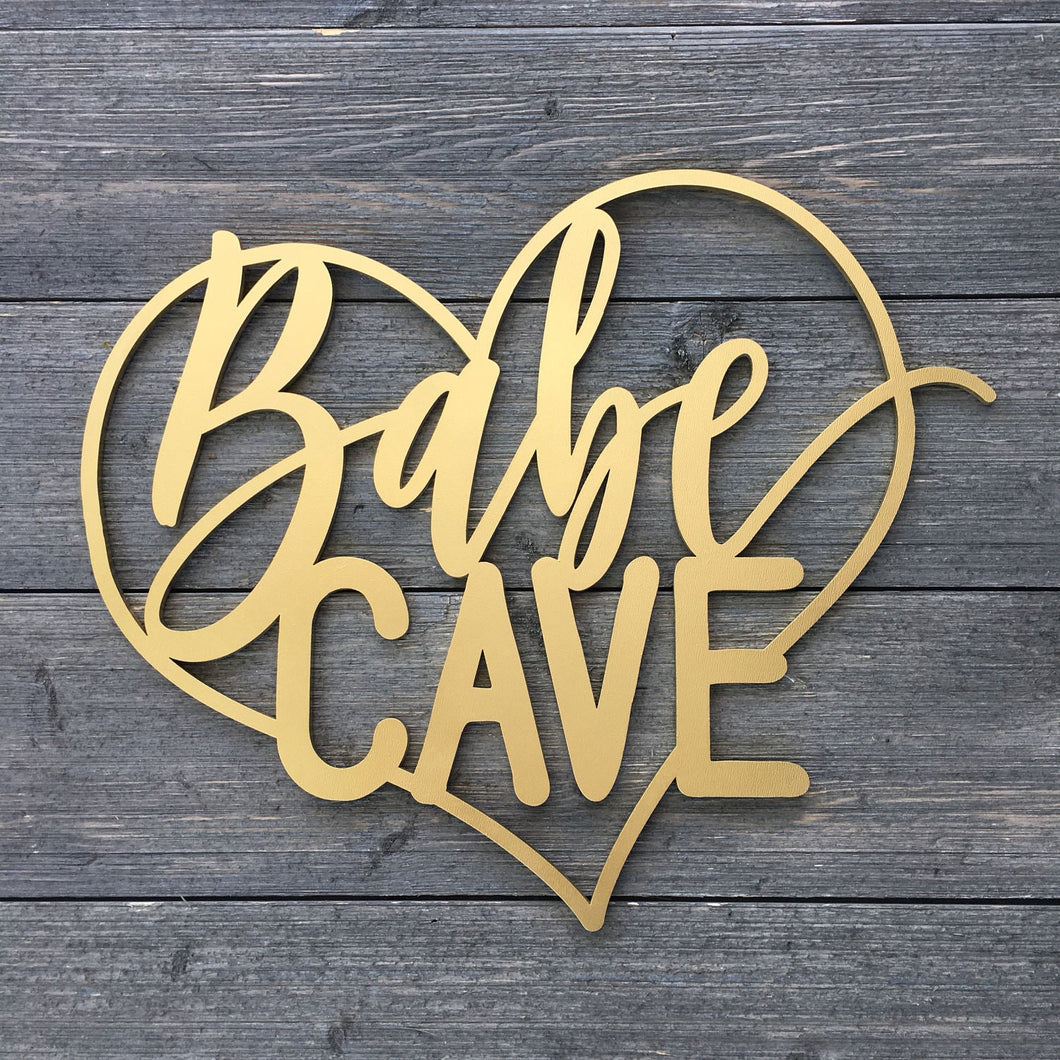 Babe Cave Heart Sign, 14