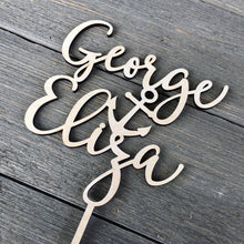 Load image into Gallery viewer, Personalized Name Anchor Name Cake Topper, 6&quot;W
