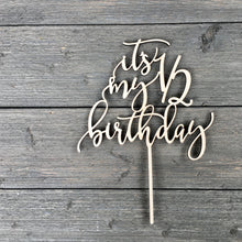 Load image into Gallery viewer, It&#39;s My Half Birthday Cake Topper 7&quot;W
