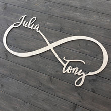 Load image into Gallery viewer, Personalized Infinity Name Sign
