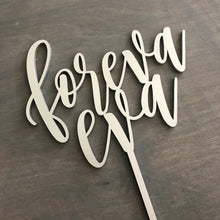 Load image into Gallery viewer, Foreva Eva Cake Topper, 6.5&quot;W (Version 2)

