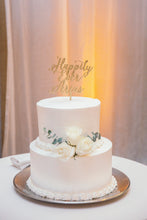 Load image into Gallery viewer, Personalized Happily Ever Name Cake Topper
