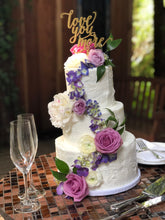 Load image into Gallery viewer, Love You More Cake Topper, 5.5&quot;W
