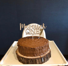 Load image into Gallery viewer, Personalized Name is One Cake Topper, 6&quot;W
