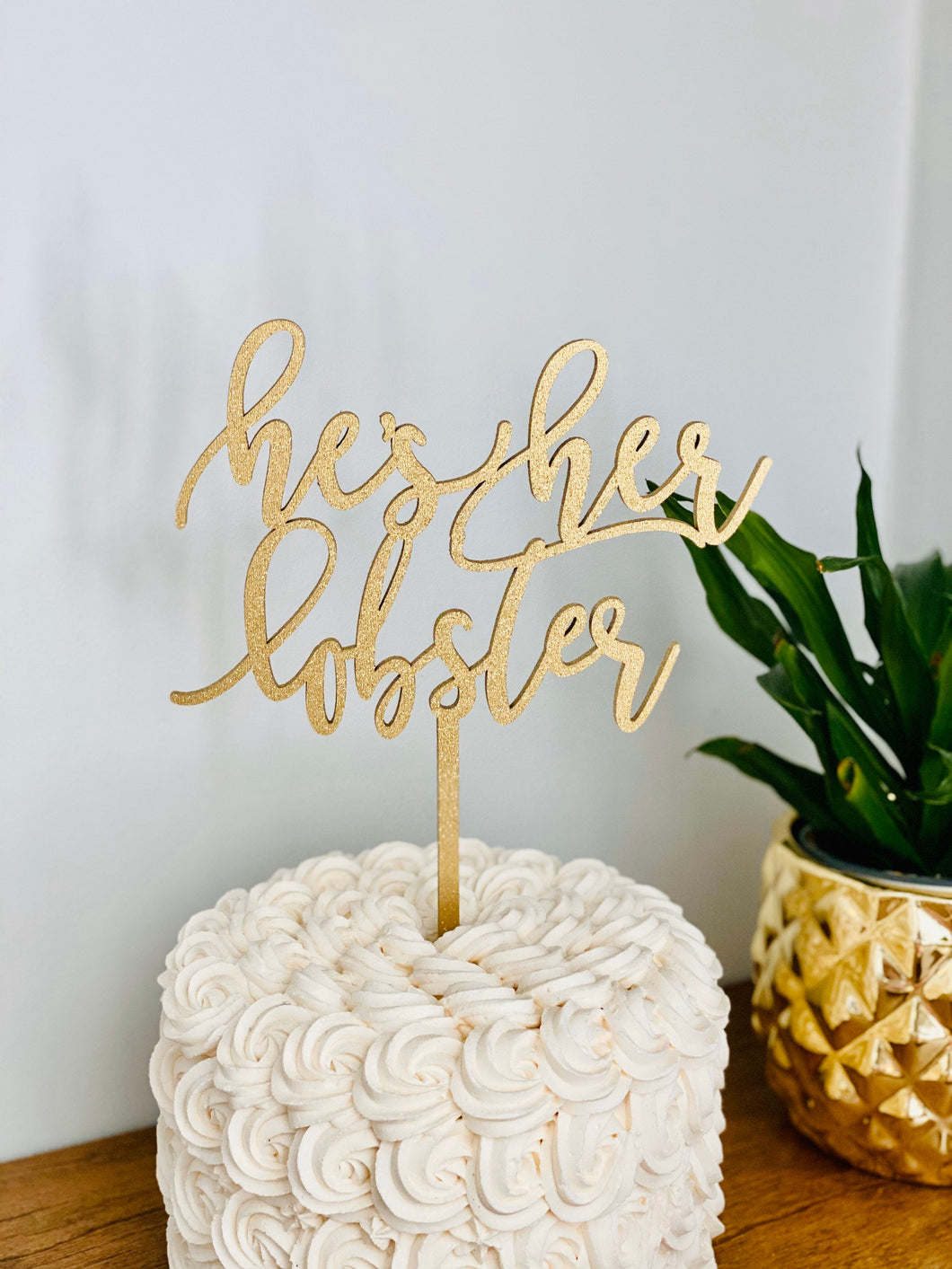 He's her lobster Cake Topper, 7