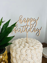 Load image into Gallery viewer, Happy Birthday Cake Topper (Version 2)
