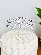 Load image into Gallery viewer, Monogram Cake Topper, 5&quot;W
