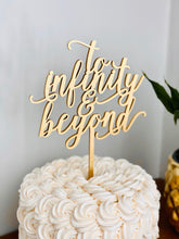 Load image into Gallery viewer, To Infinity &amp; Beyond Cake Topper
