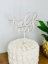 Load image into Gallery viewer, Wild One Cake Topper, 6&quot;W
