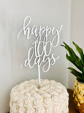 Load image into Gallery viewer, Happy 100 Days Cake Topper, 5.5&quot;W
