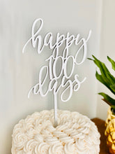 Load image into Gallery viewer, Happy 100 Days Cake Topper, 5.5&quot;W
